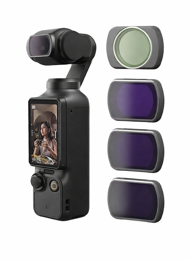 hayalux Hayalux Magnetic Filter Set For Dji Pocket 3 256W 256GB